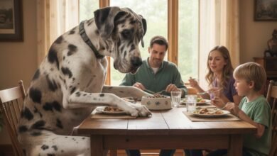 Dining chair collapses after Great Dane joins family dinner, owner files lawsuit against furniture store