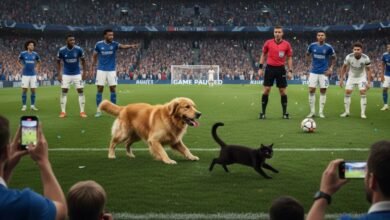 MLS Match Suspended After Dog Enters Field to Pursue Cat, Drawing In Players and Bench